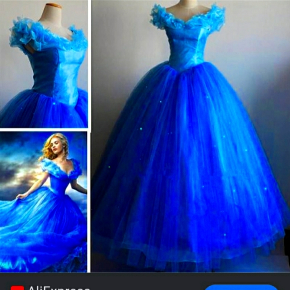 Cinderella ball gown f